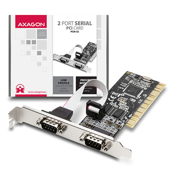 PCIA-S2 PCI řadič 2x serial