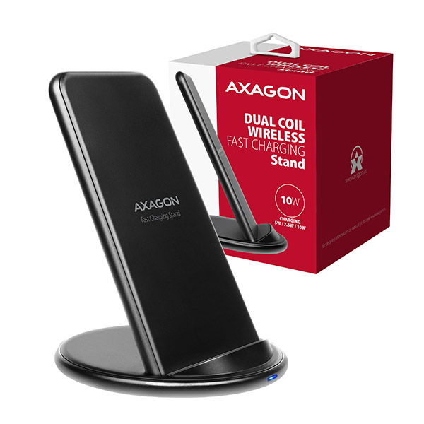 WDC-S10D Dual coil Wireless Charging Stand