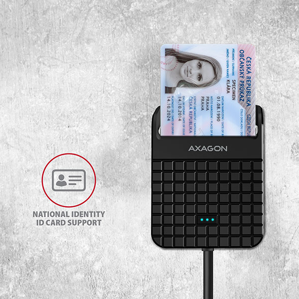 CRE-SM1 Smart card čtečka