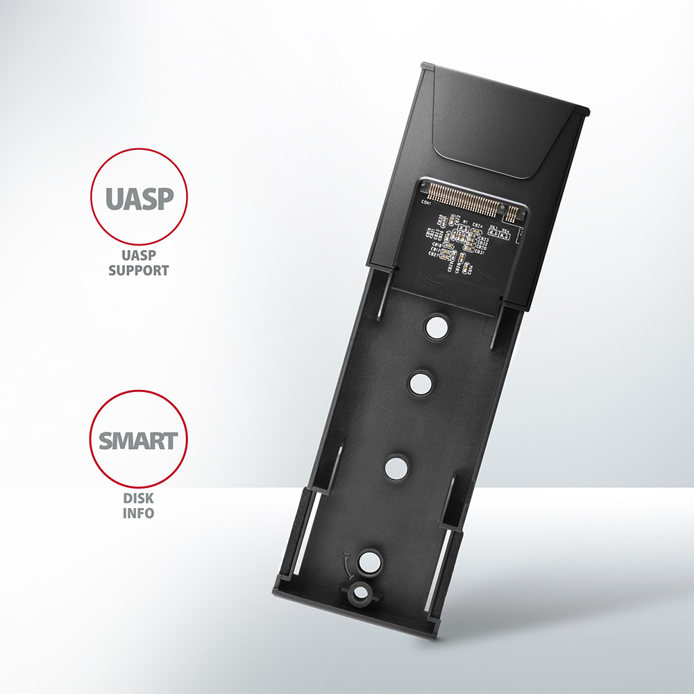 EEM2-GTS SuperSpeed+ USB-C - NVMe M.2 THIN SCREWLESS box