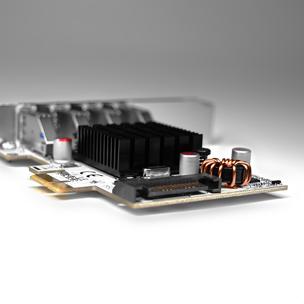 PCEU-43VQ PCIe řadič 4x USB 3.0