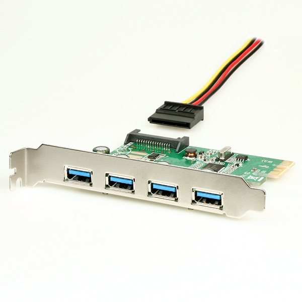 PCEU-430R PCIe řadič 4x USB 3.0
